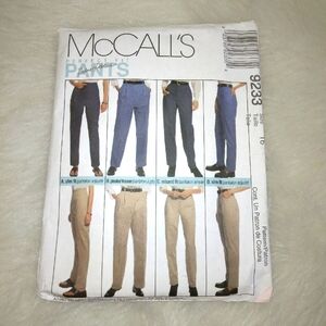 MCCALL'S 9233 Size 16 Palmer/Pletsch perfect fit Pants, 4 styles